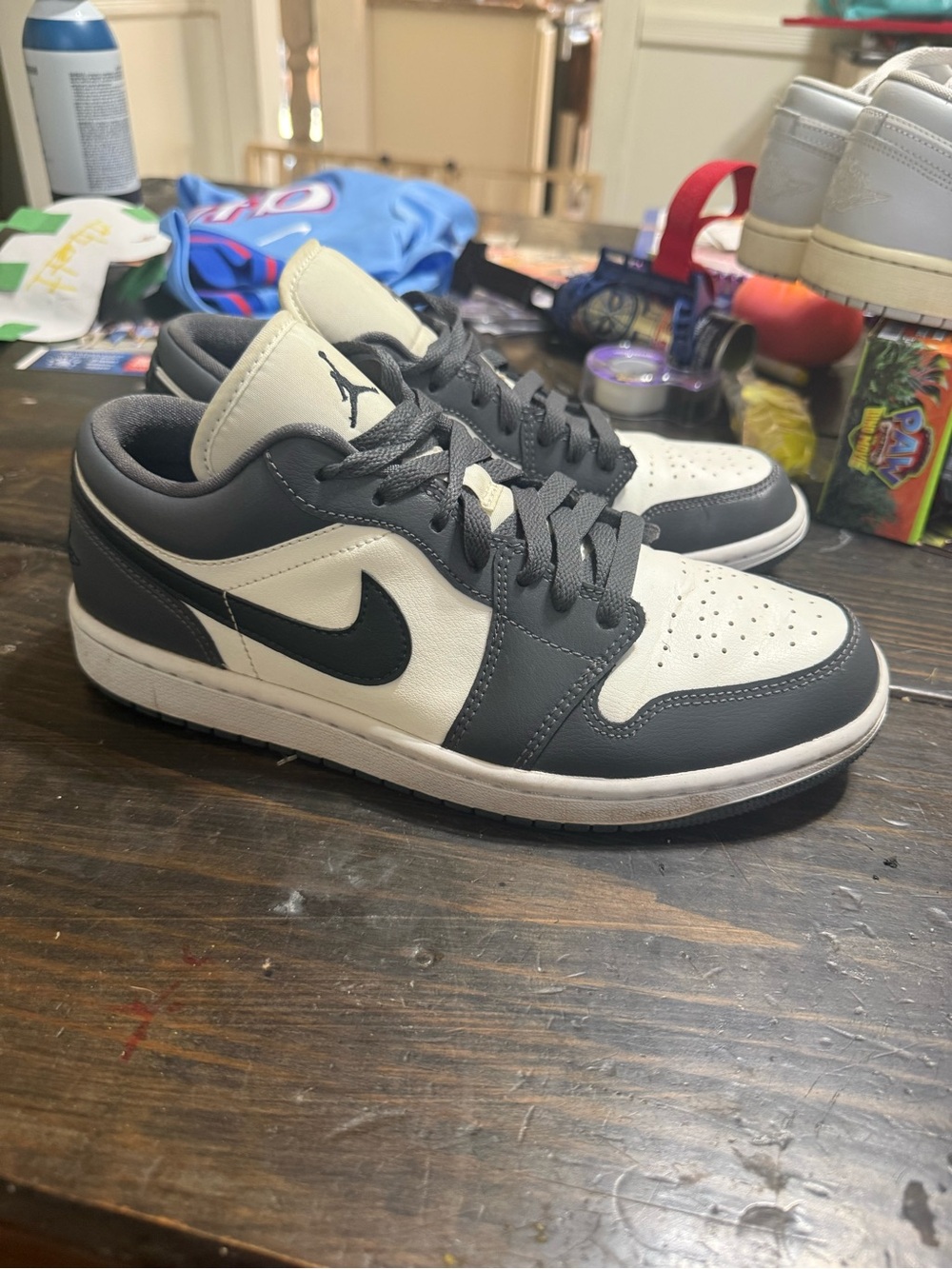 Jordan Low-Top Sneakers - White & Black